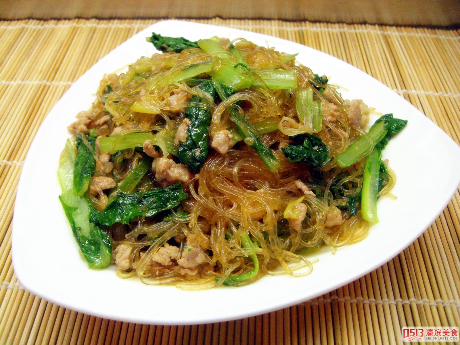 肉末粉丝小白菜的英文怎么写-小白菜的英文